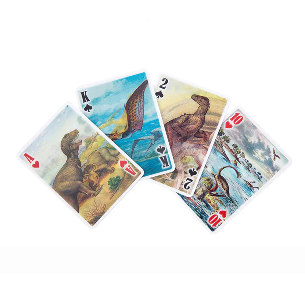 3D Playing Cards - Dinosaur