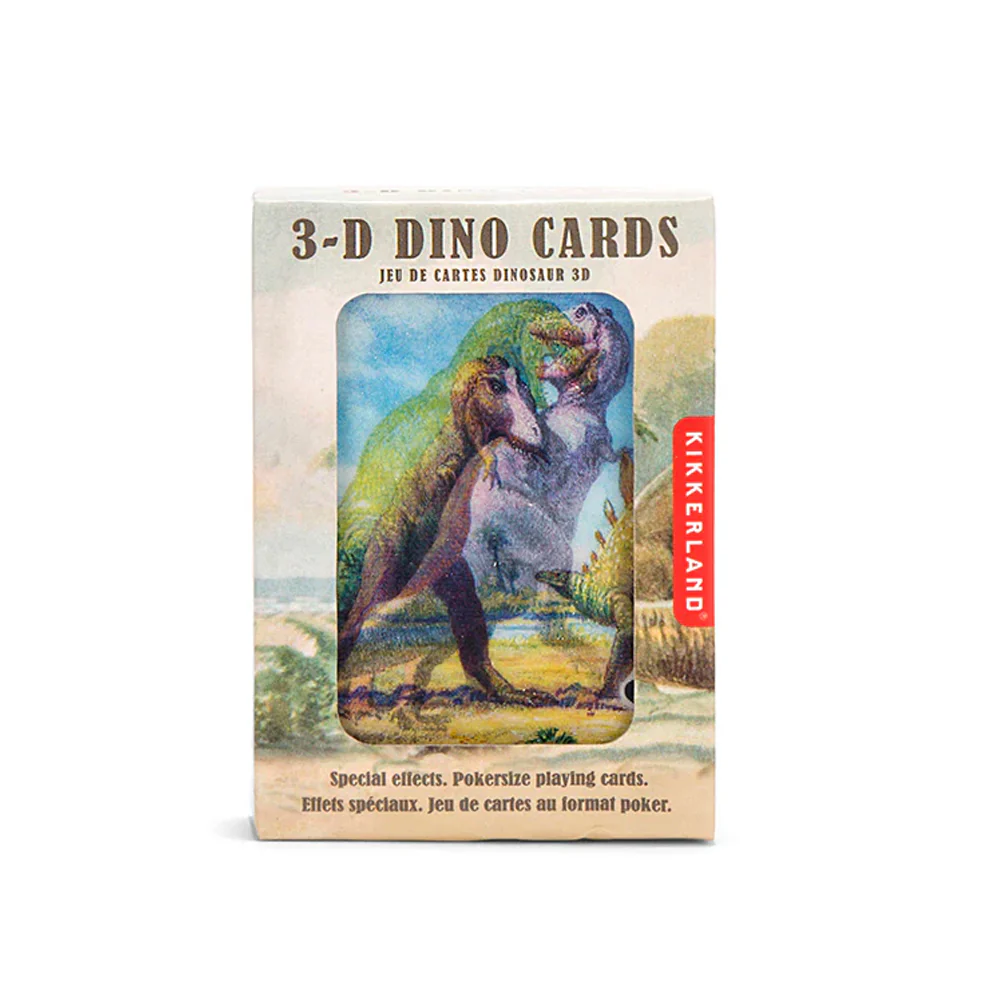 3D Playing Cards - Dinosaur - Image 3