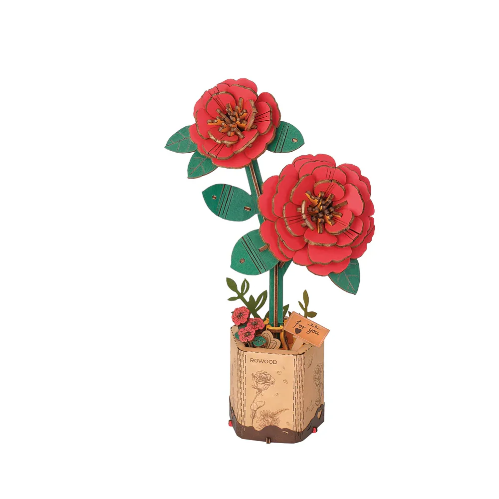 3D Wooden Flower Puzzle Bundle Pack - Image 5