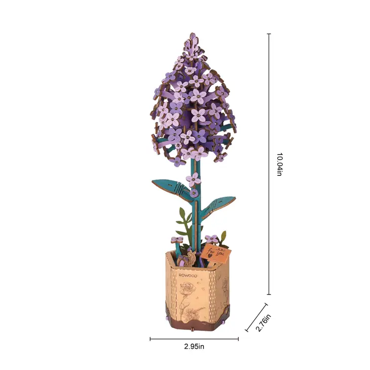 3D Wooden Flower Puzzles - Image 5