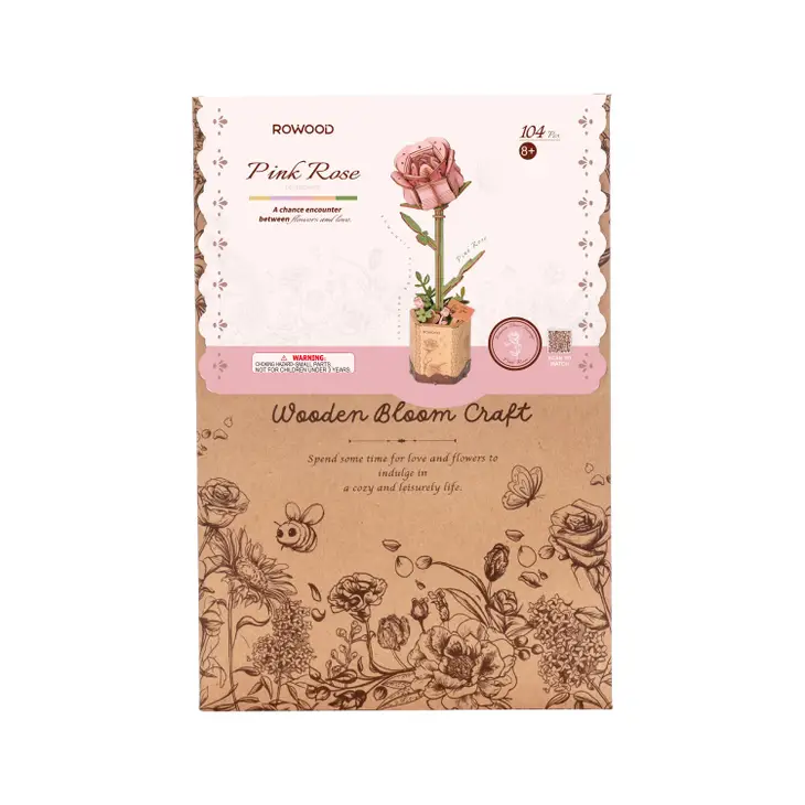 3D Wooden Flower Puzzles - Image 7