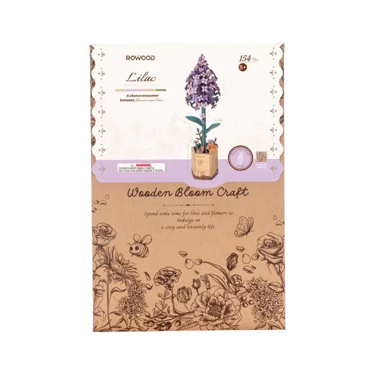 3D Wooden Flower Puzzles - Image 8