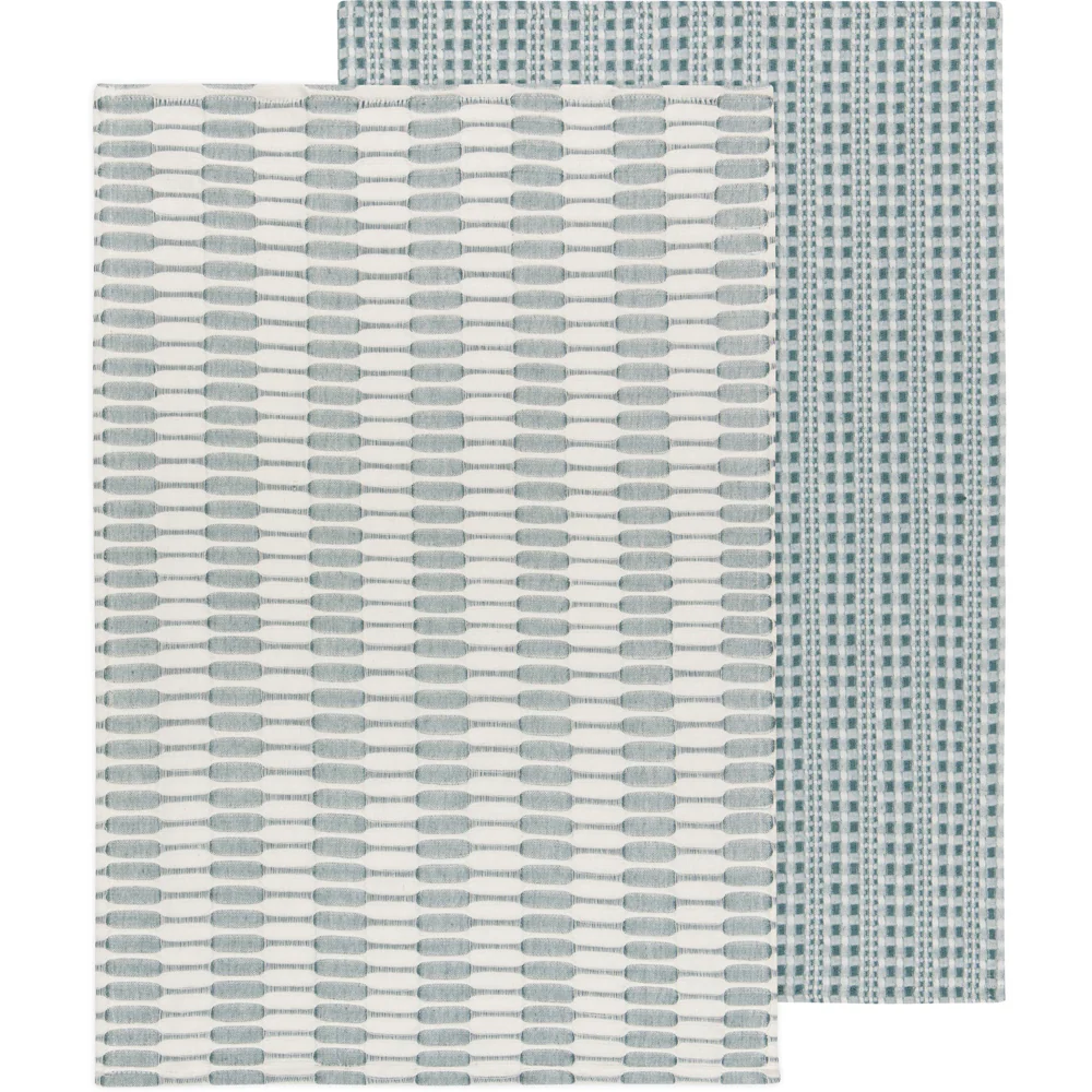 Abode Lagoon Tea Towel - Set of 2