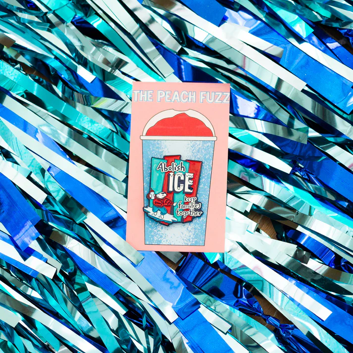 Abolish Ice Enamel Pin - Image 2