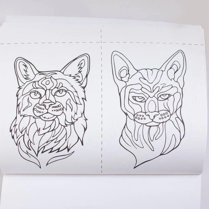 Adult Coloring Book: Stress Relieving Cats - Image 3