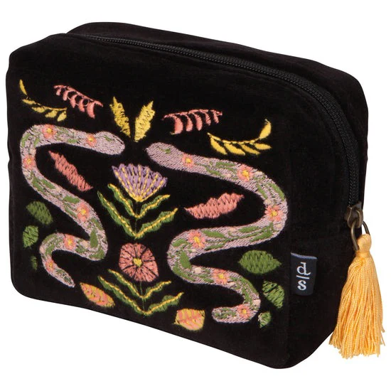 Amulet Snake Embroidered Pouch - Image 3