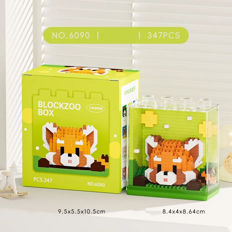 Animal Block Set with Case - Image 3