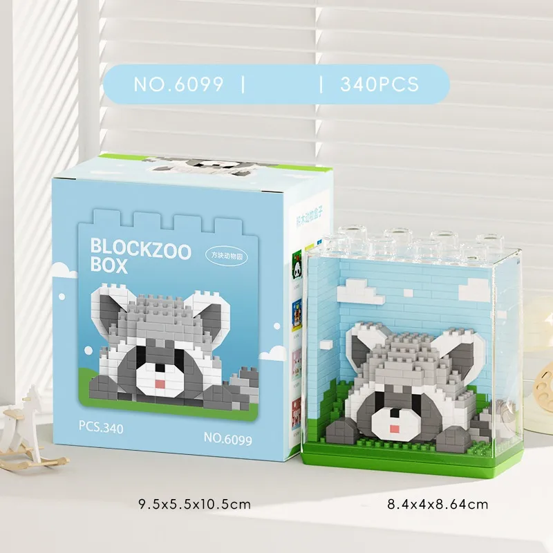 Animal Block Set with Case - Image 5