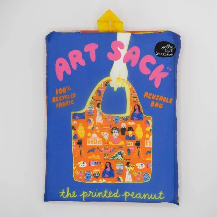 Art History Art Sack - Reusable Tote Bag