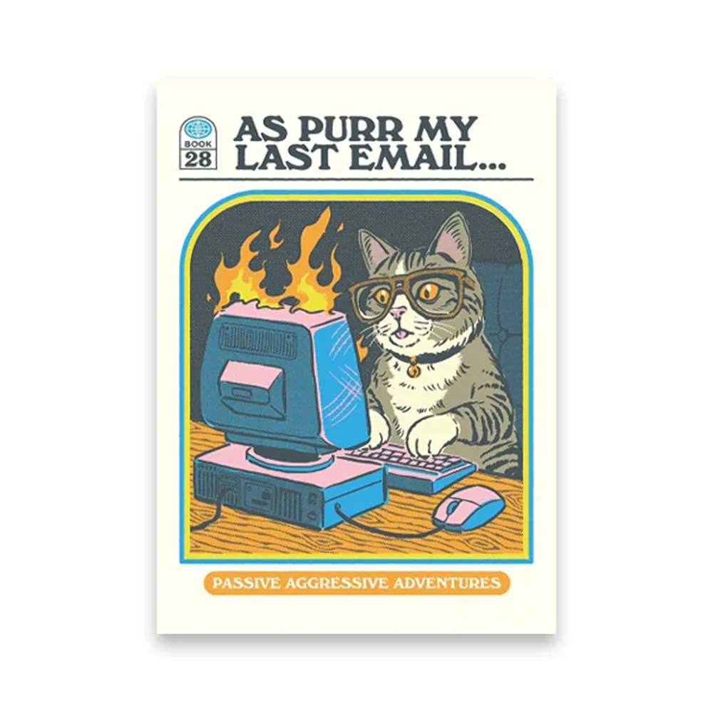 As Purr My Last Email... Magnet