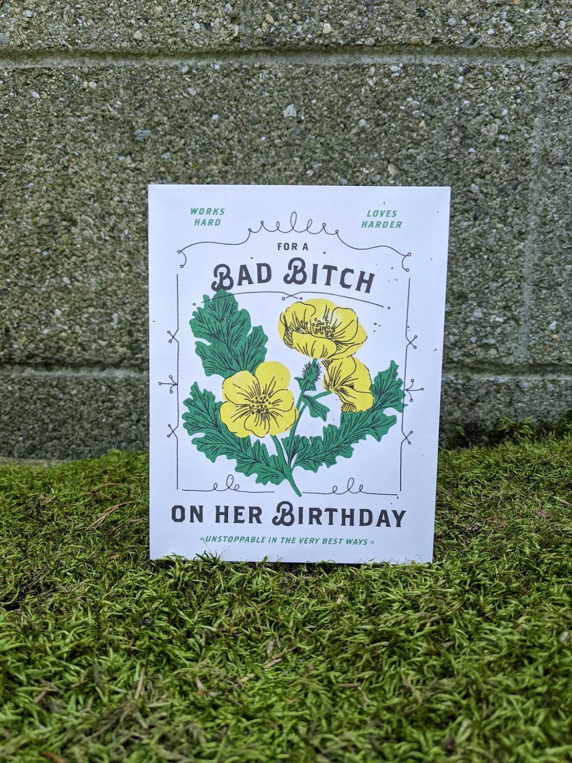 Bad Bitch Birthday Card - Image 2