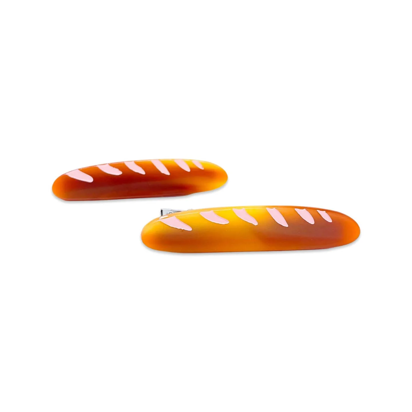Baguette Alligator Hair Clips- Set of 2 - Image 2