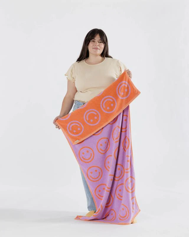 Bath Towel - Happy Lilac - Image 3