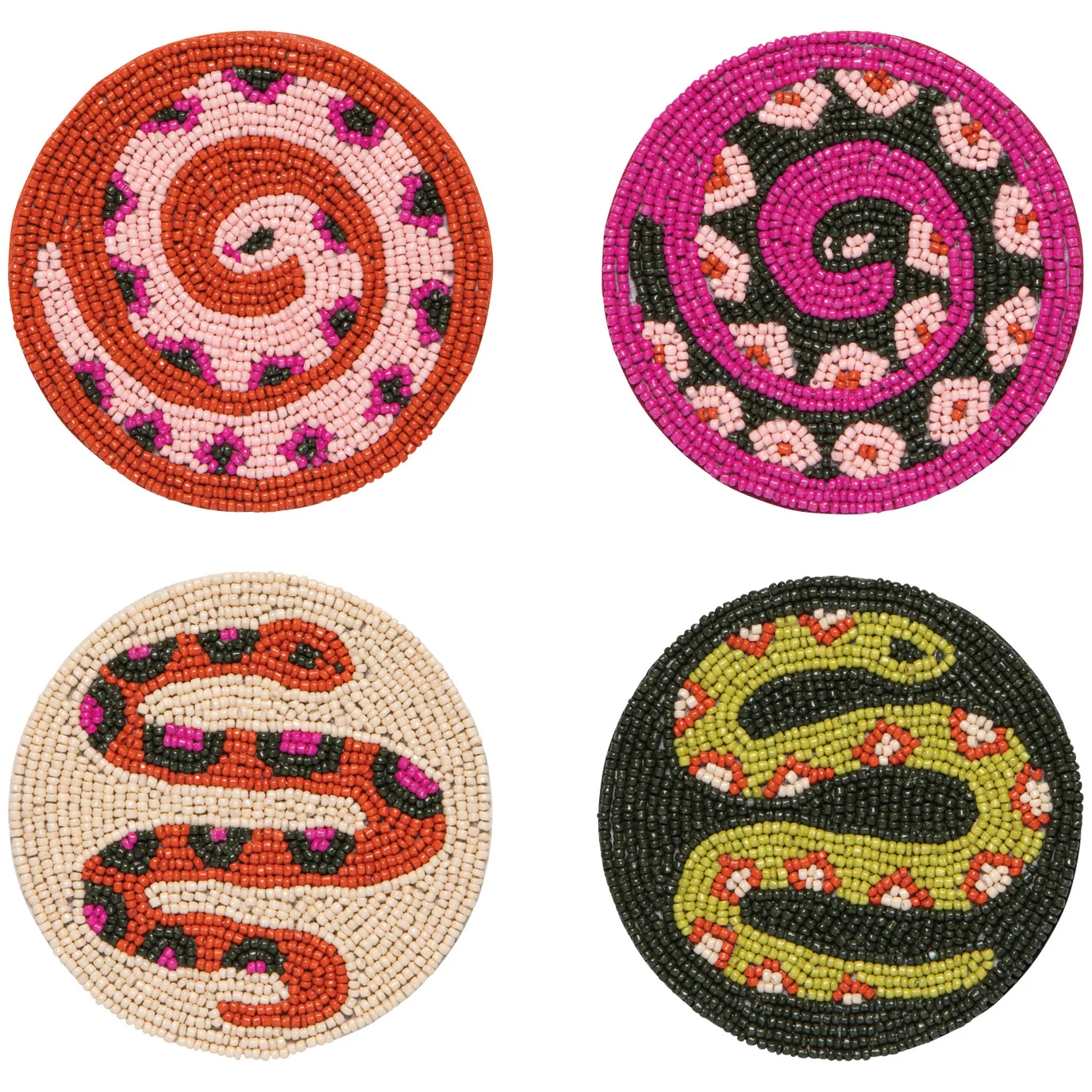 Beaded Coaster Set of 4 - Gardenland