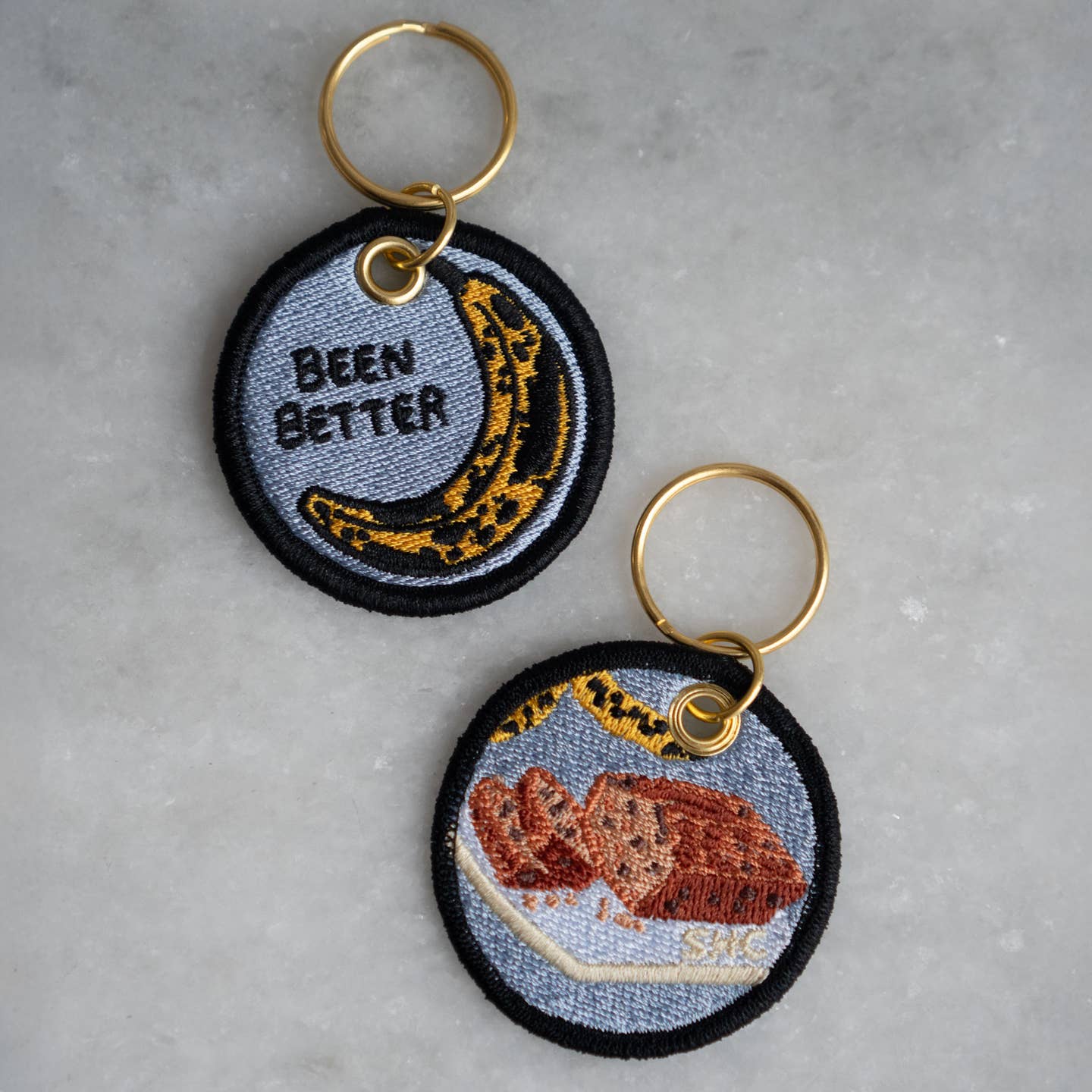 Been Better Embroidered Keychain