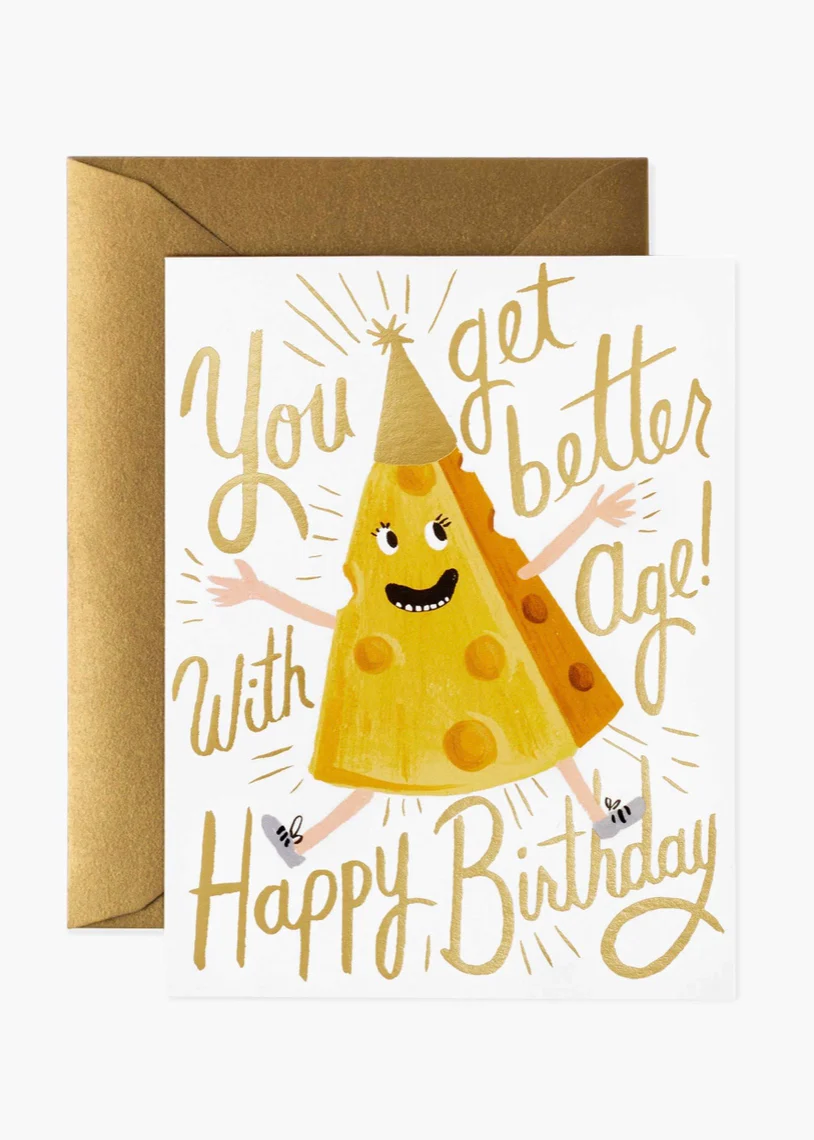 Better With Age Card