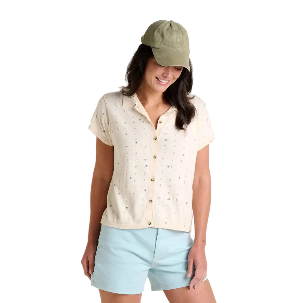 Bianca Patterned Blouse - Salt