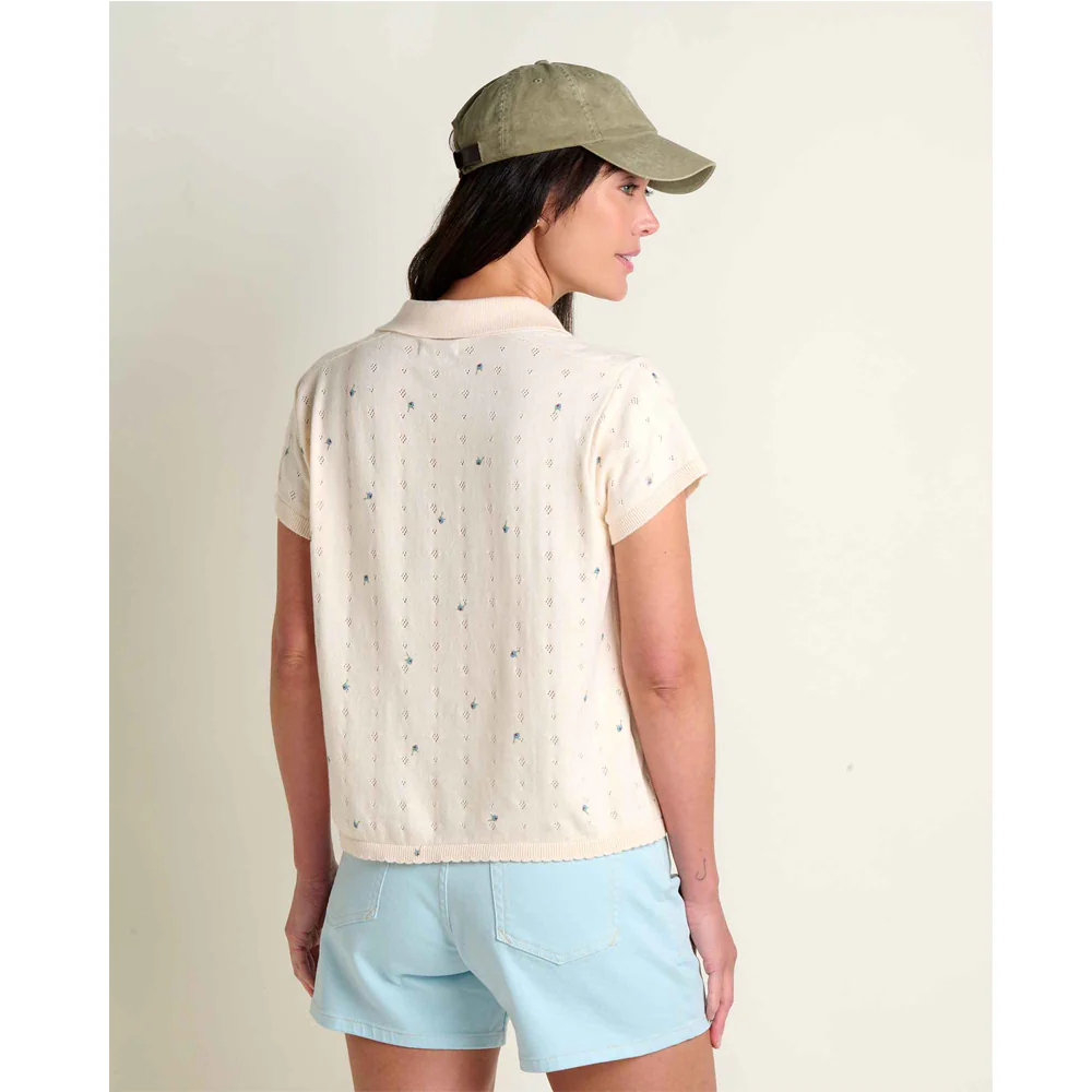 Bianca Patterned Blouse - Salt - Image 2