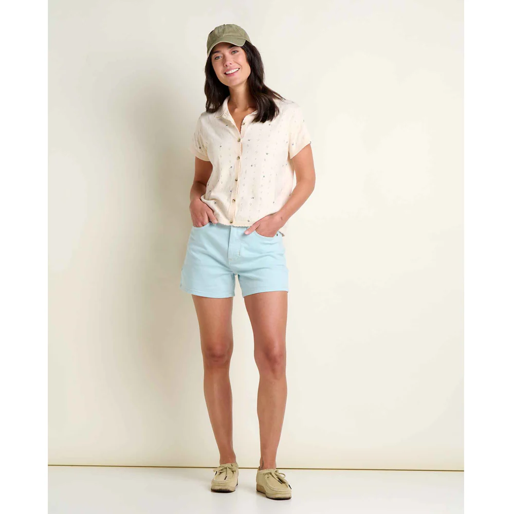 Bianca Patterned Blouse - Salt - Image 3