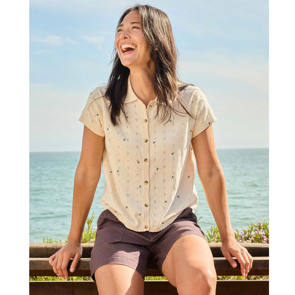 Bianca Patterned Blouse - Salt - Image 6