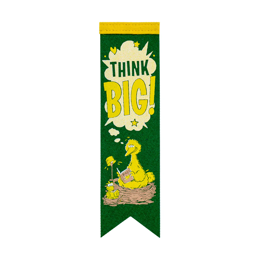 Big Bird Think Big! Bookmark