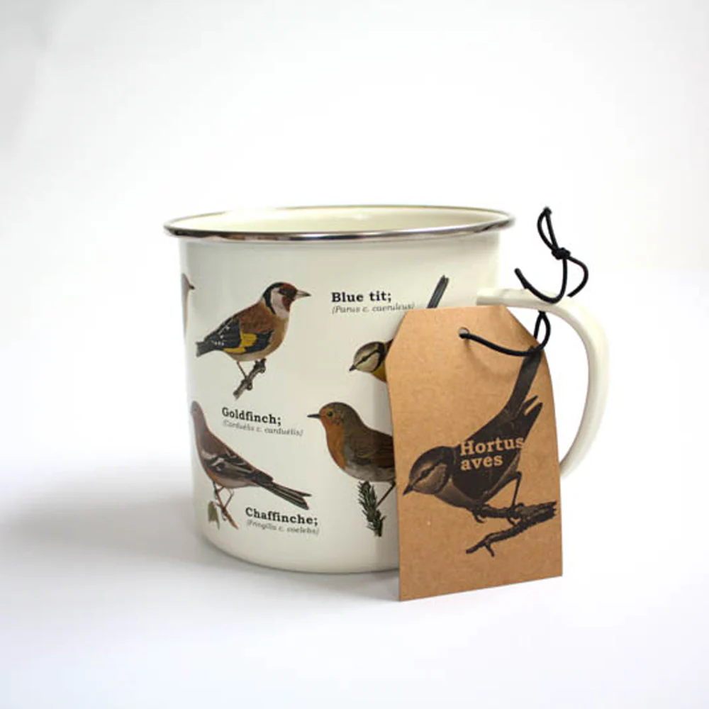 Birds Enamel Mug - Image 2