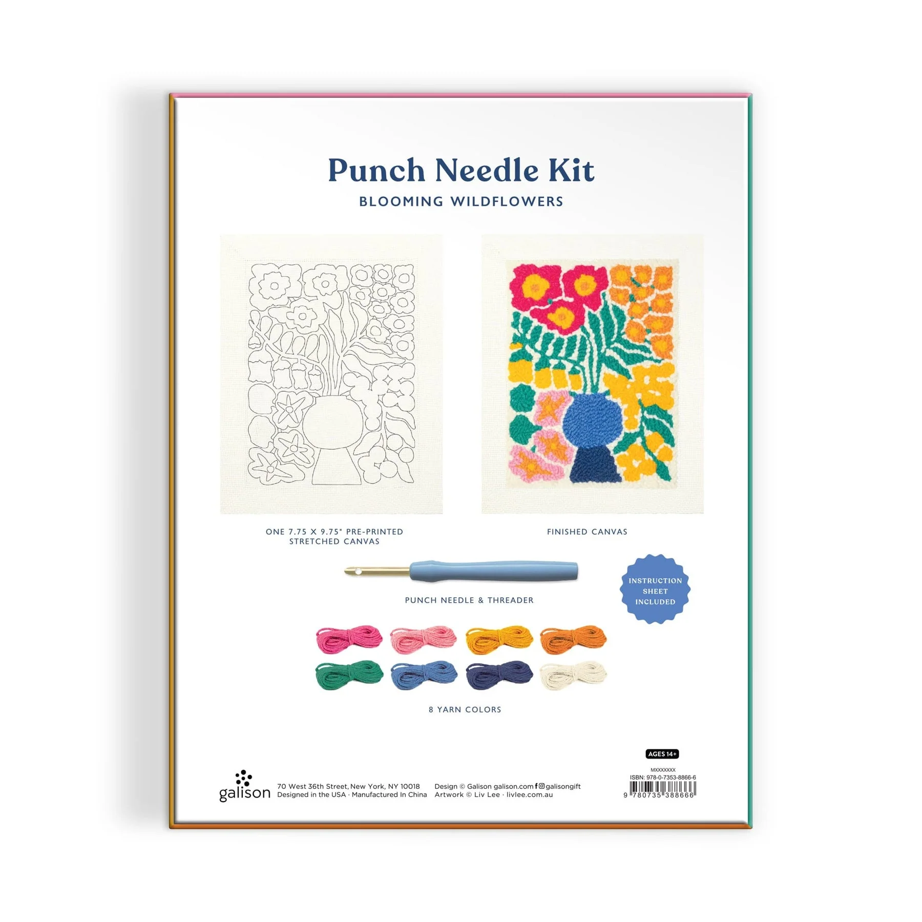 Blooming Wildflowers Punch Needle Kit - Image 7