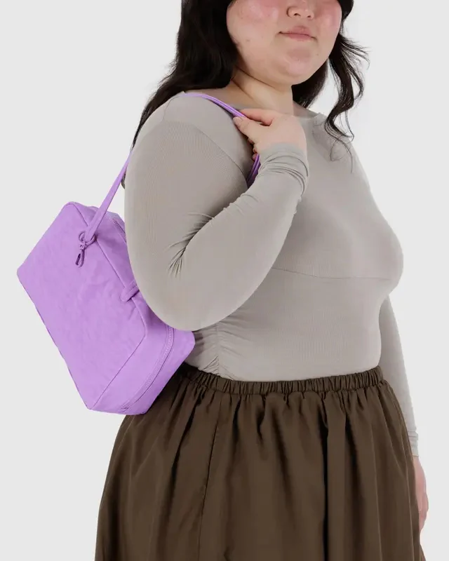 Nylon Bowler Bag- Rose - Image 4