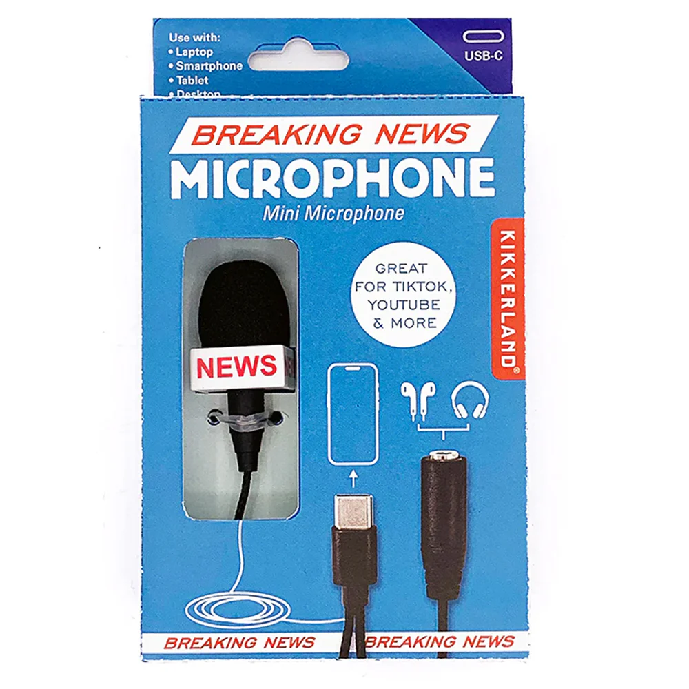Breaking News Mini Microphone - Image 3
