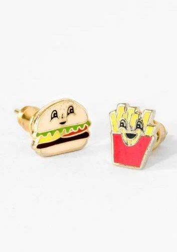 Burgers & Fries Earrings