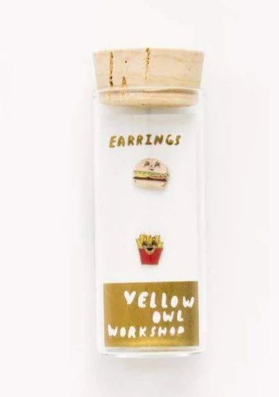 Burgers & Fries Earrings - Image 2