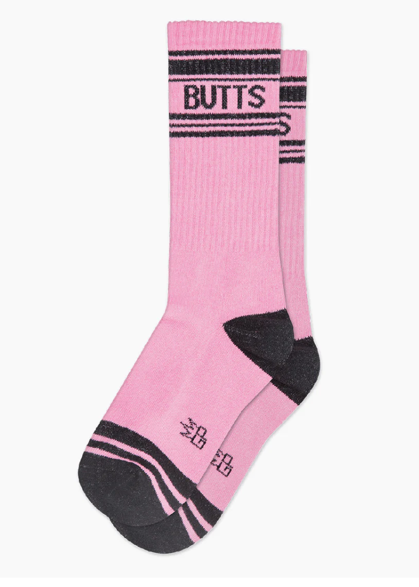 Butts Gym Socks
