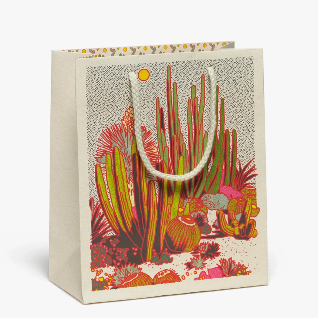 Cactus Scene Gift Bag