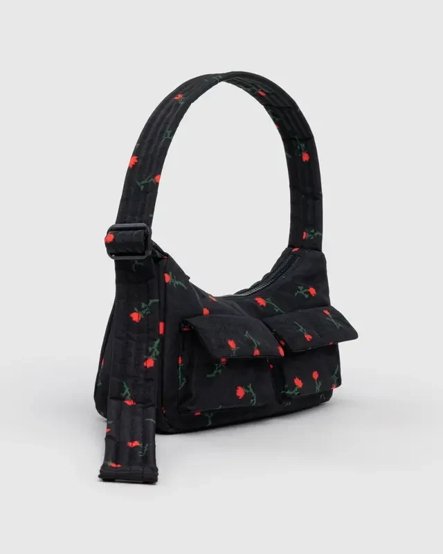 Cargo Shoulder Bag - Painted Wildflower - Image 2