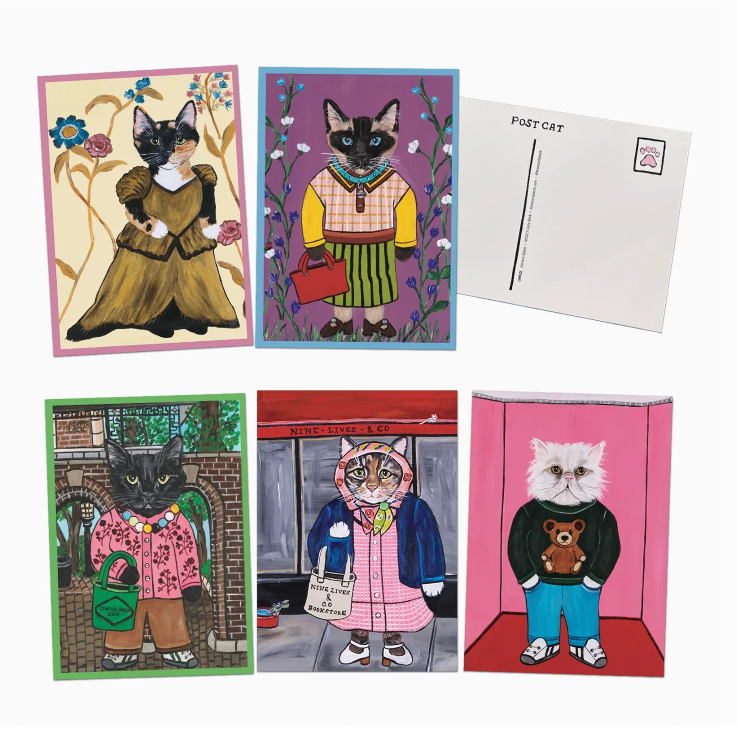 Cat Correspondence Cards - Image 2