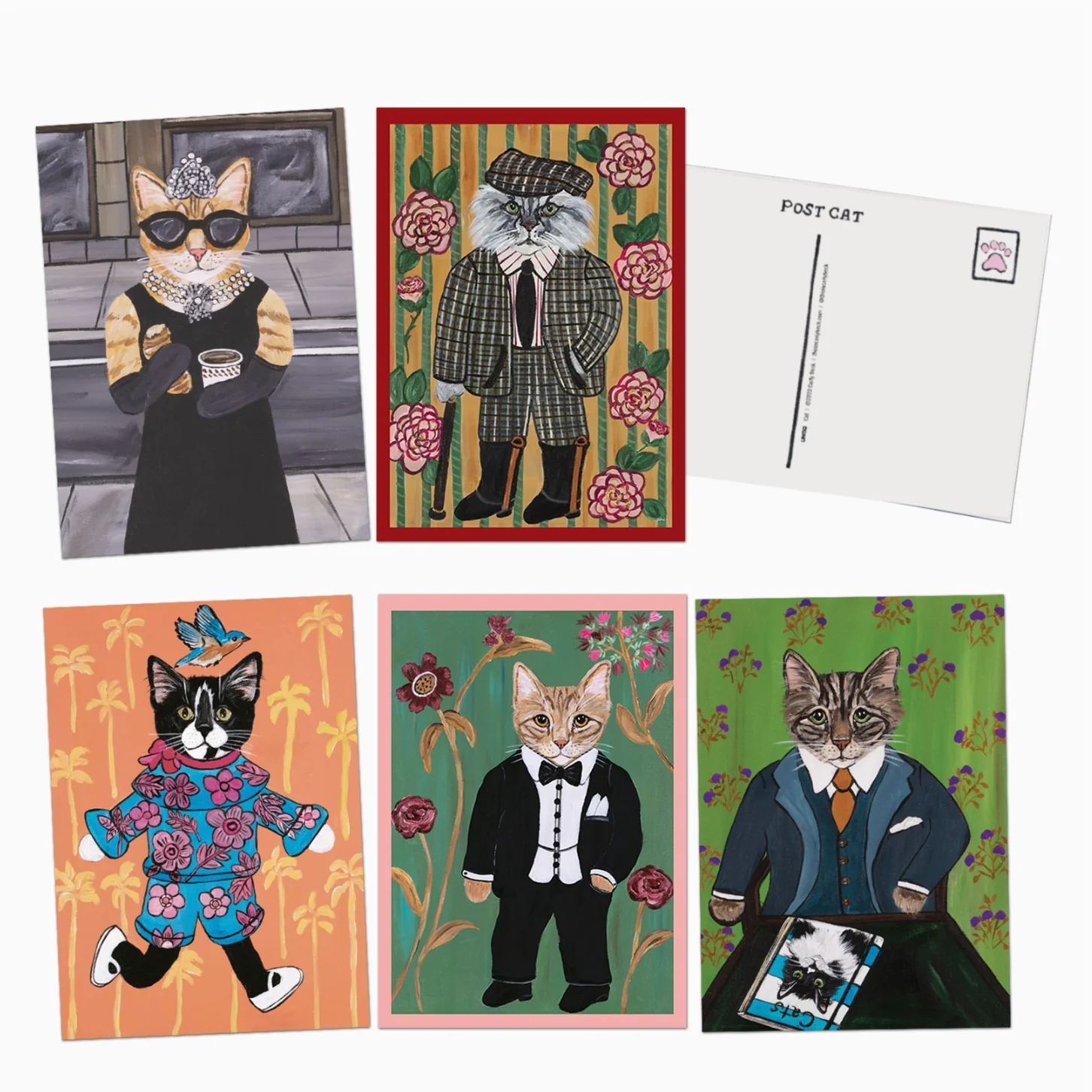 Cat Correspondence Cards - Image 3