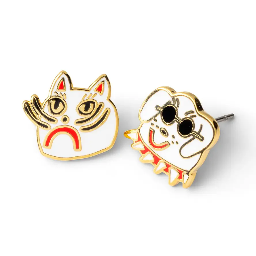 Cat + Dog Earrings