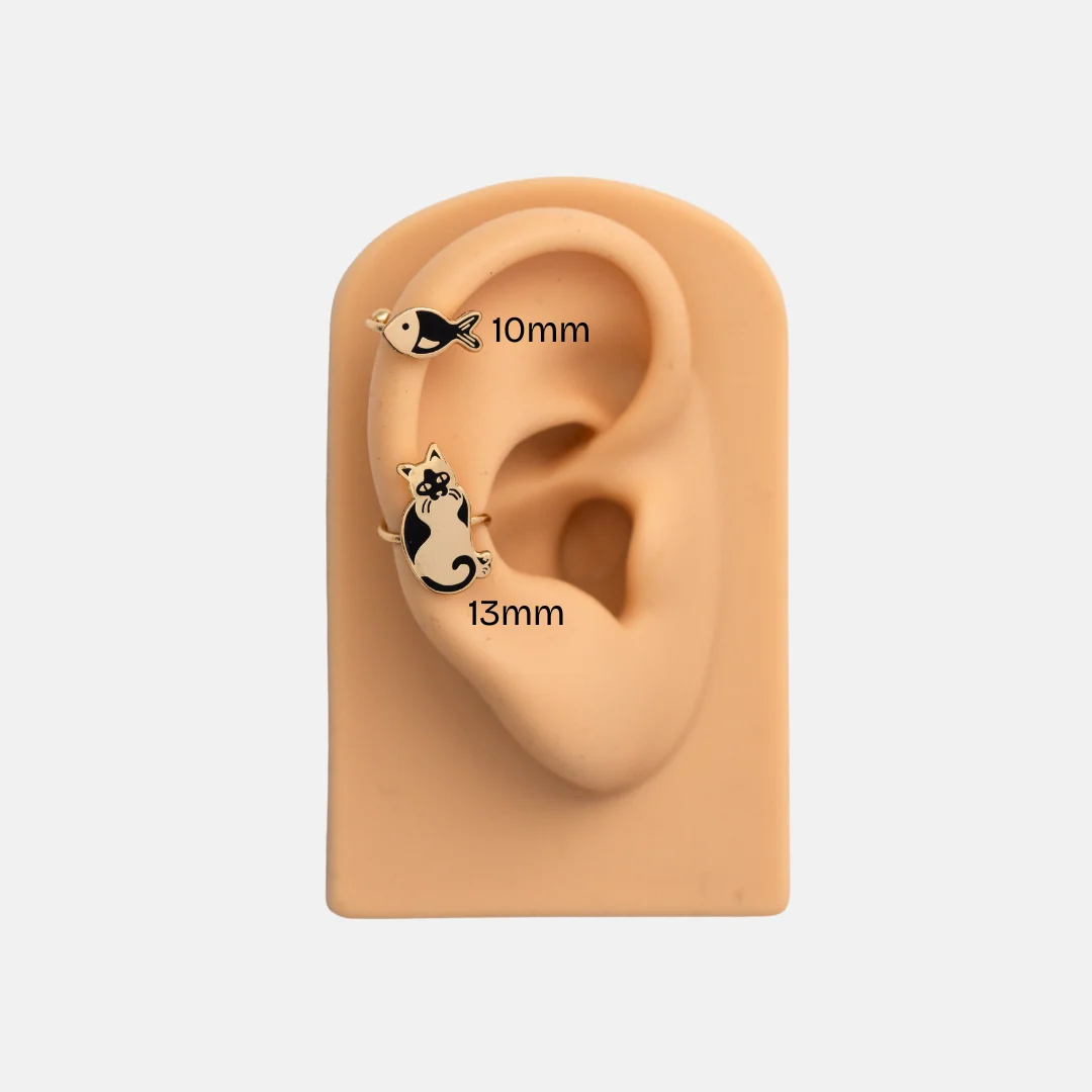 Cat & Fish Ear Cuffs - Image 3