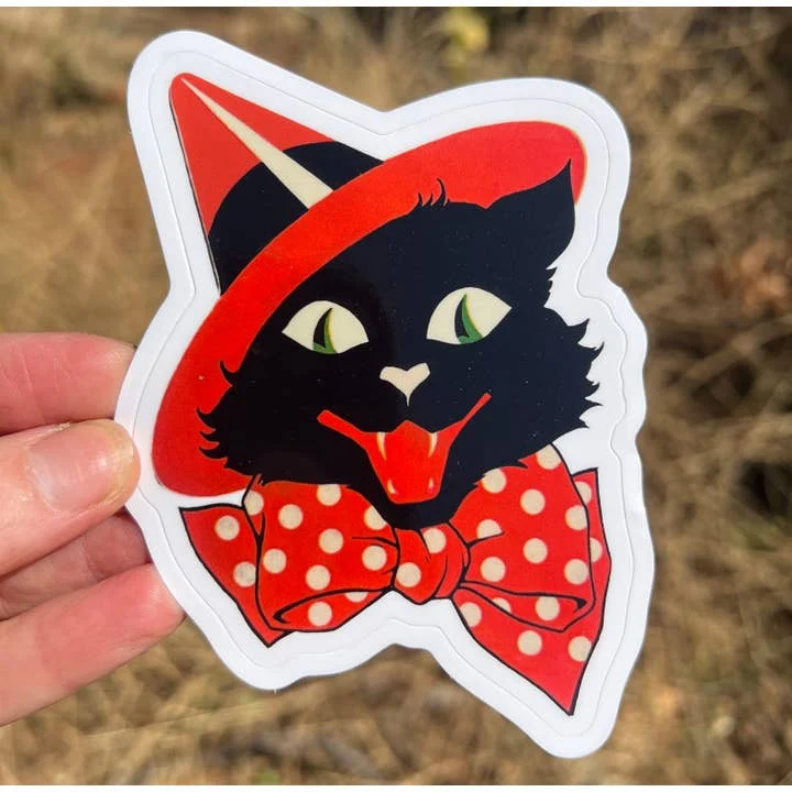 Cat Witch Sticker