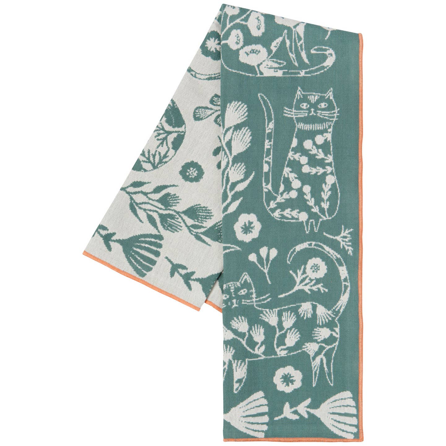 Catbloom Double Cloth Tea Towel - Image 2