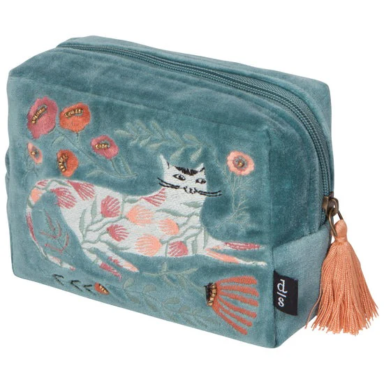 Catbloom Embroidered Pouch - Image 3
