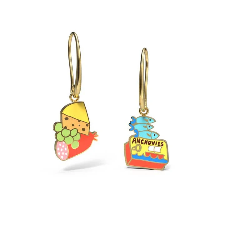 Charcuterie & Fish Earrings