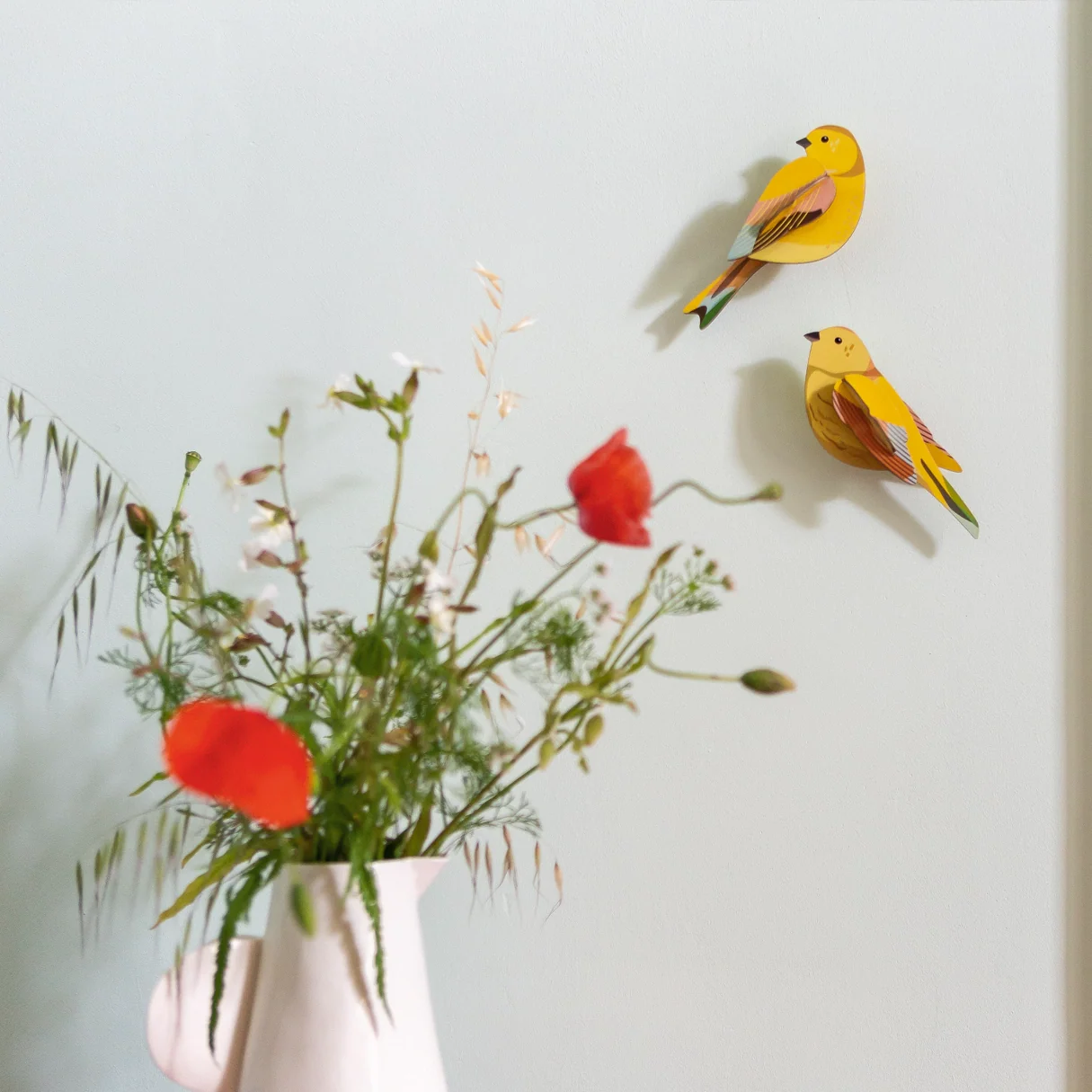 Citrinella Bird Pair 3D Kit - Image 2