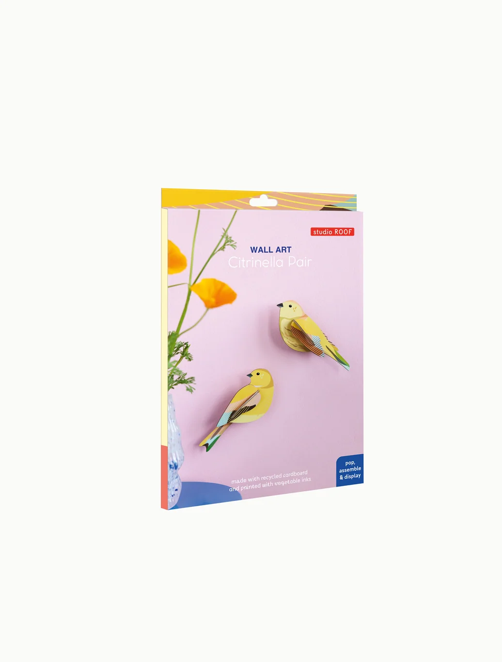 Citrinella Bird Pair 3D Kit - Image 3