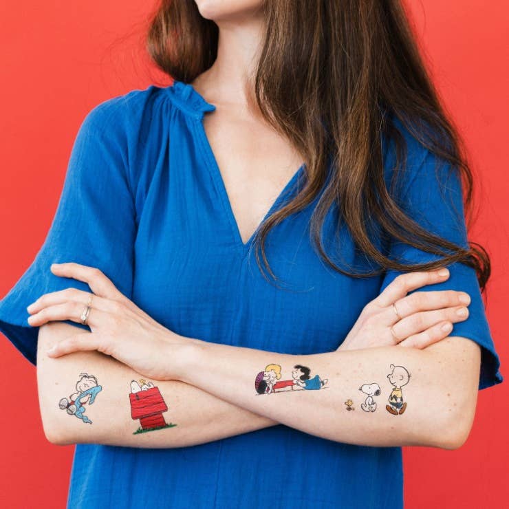 Classic Peanuts Tattoo Set - Image 3