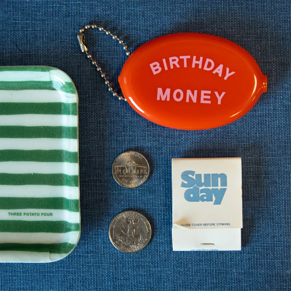 Coin Pouch - Birthday Money (Orange) - Image 3