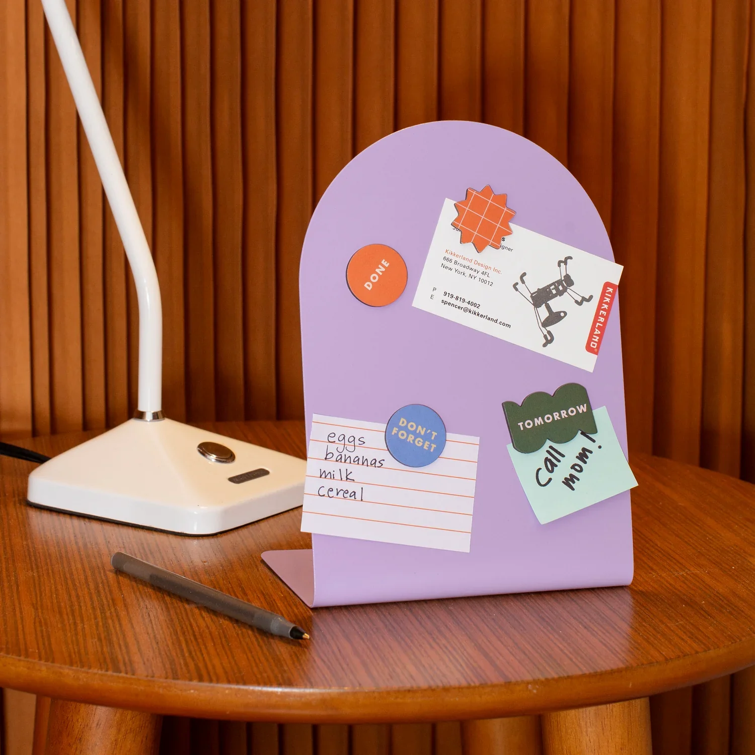 Inkerie Purple Magnetic Memo Board - Image 2