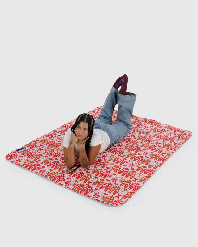 Puffy Picnic Blanket - Cowgirl - Image 3