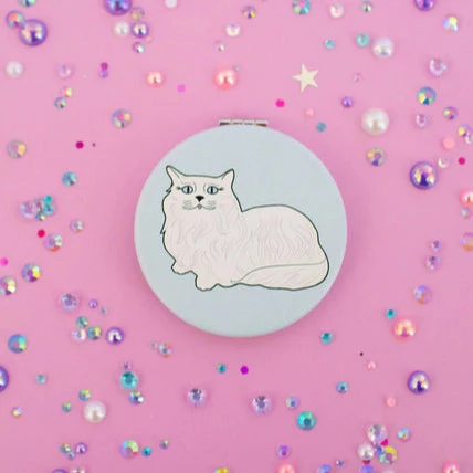 Coquette Kitty Compact Mirror