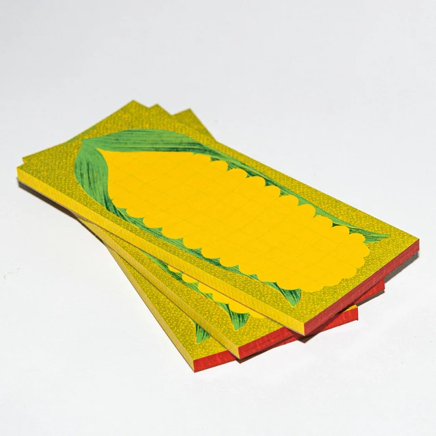 Corn Risograph Notepad - Image 3